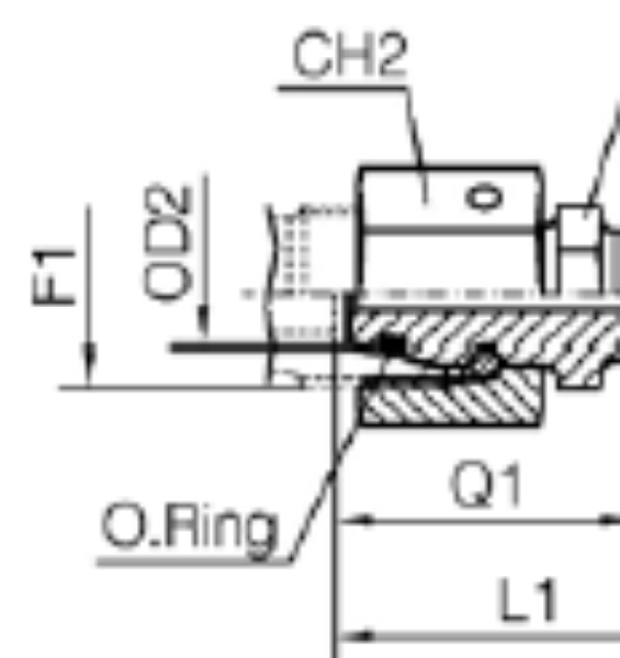 Picture of Metric Hydraulic Adaptors - Female/Female