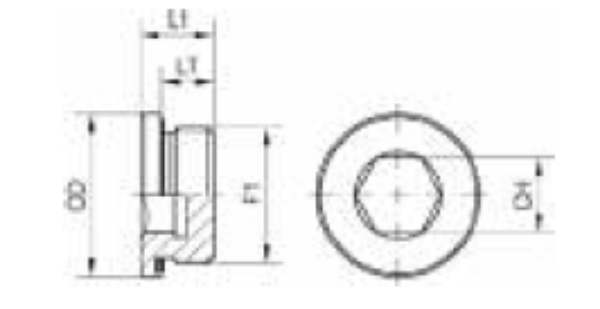 Picture of Metric Hydraulic Adaptors - Cap